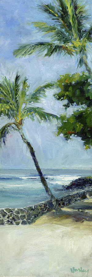 Honolulu Painting - Kona Palm by Stacy Vosberg