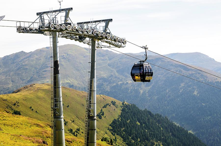 Konigsleiten Mountain Cable Car Photograph by Photostock-israel