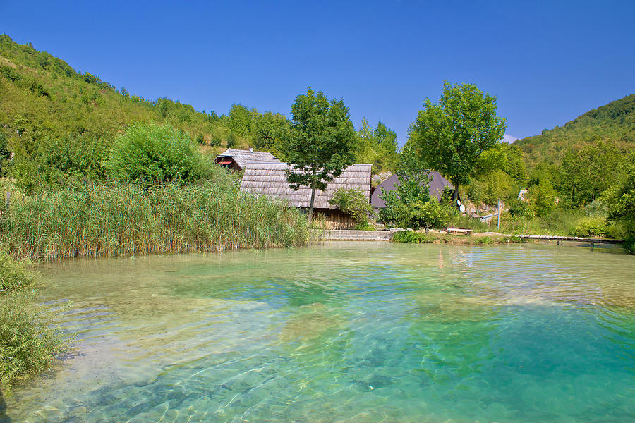Korana village in Plitvice lakes Photograph by Brch Photography