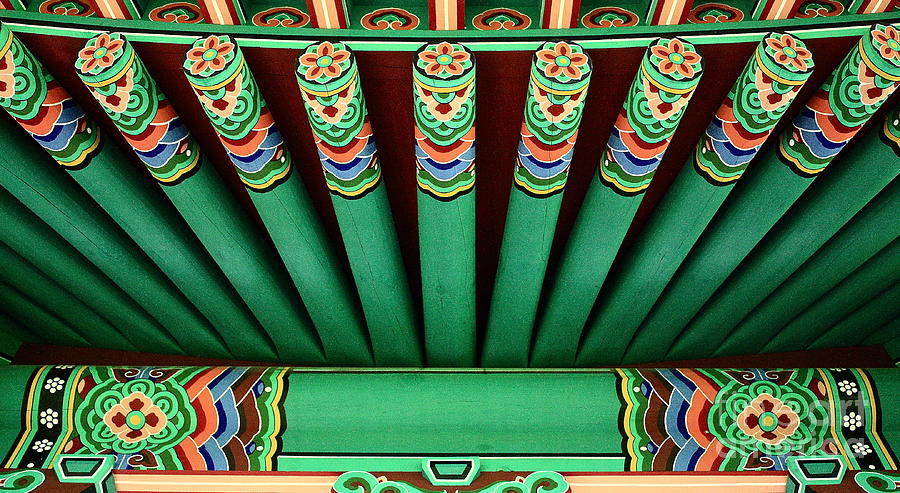 Korean Pagoda Photograph by Linda Bianic