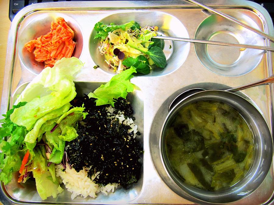 Korean School Lunch Photograph by Claire-marie Harris