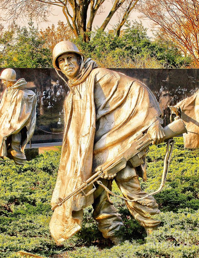Korean War Memorial  Photograph by Nick Zelinsky Jr