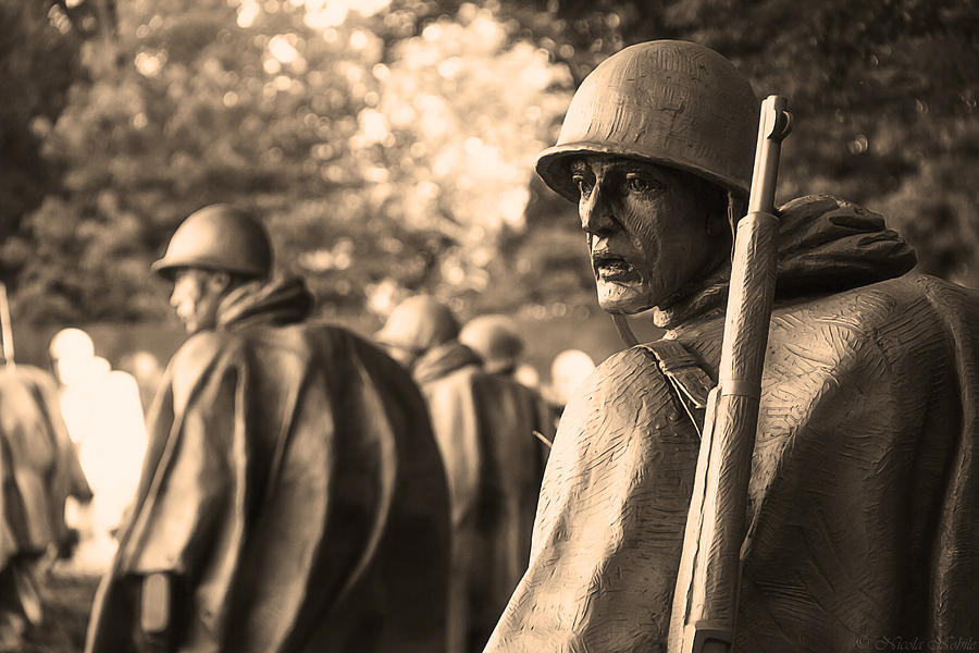 Korean War Soldier Photograph by Nicola Nobile