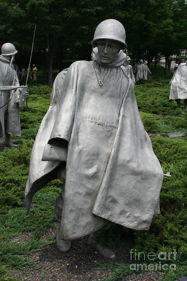 Korean War Veterans Memorial 2 Photograph by Jim Gillen