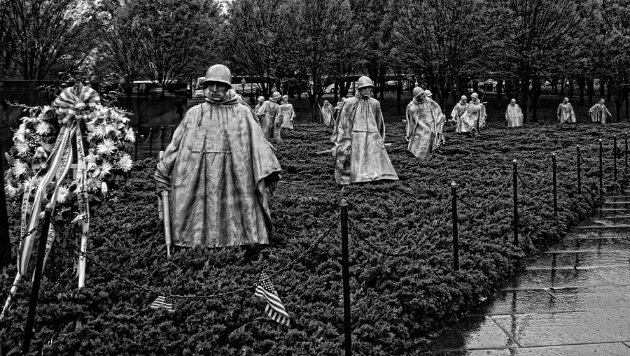 Korean War Veterans Memorial 2 Photograph by Judy Vincent