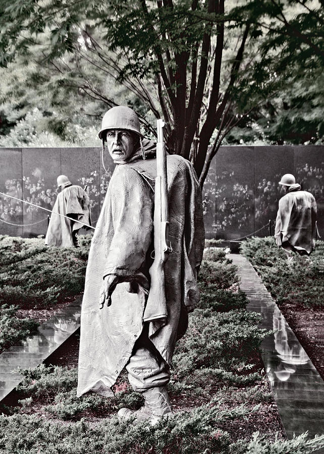 Korean War Veterans Memorial Soldier 1 Photograph by Jemmy Archer