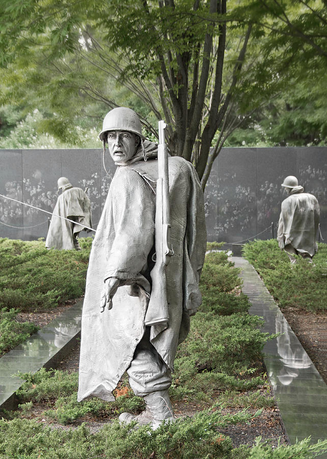 Korean War Veterans Memorial Soldier Photograph by Jemmy Archer