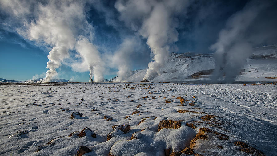 Krafla Geothermal Area Photograph by Peerakit Jirachetthakun