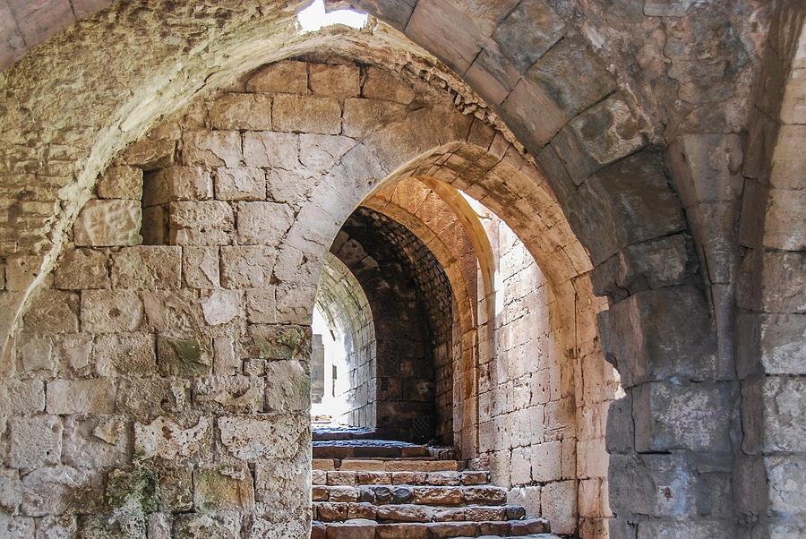 Krak des Chevaliers Interior Photograph by Peggy Blackwell