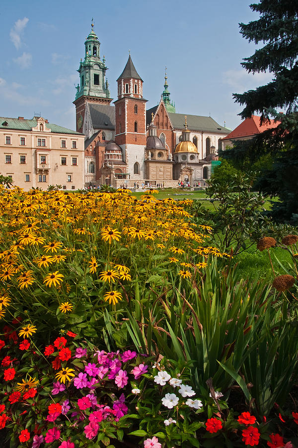 Krakow cathedral Photograph by Dennis Cox