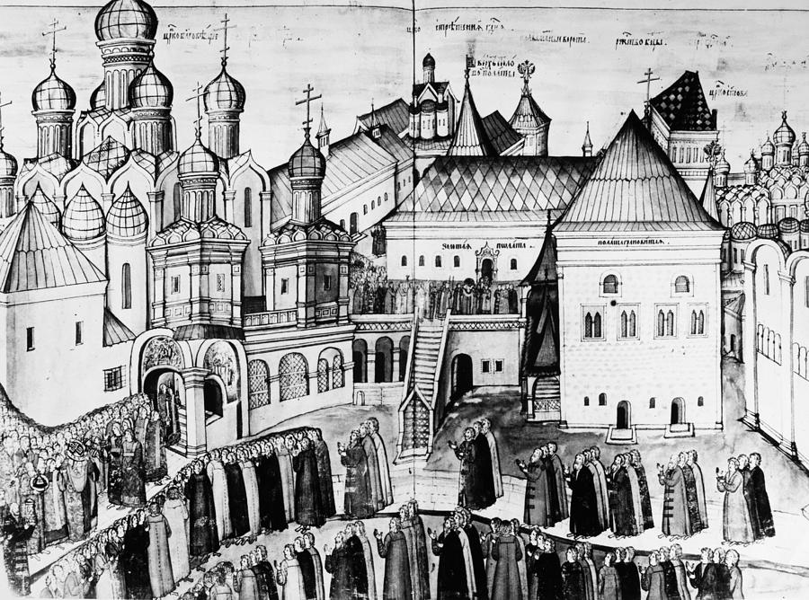 Kremlin, 17th Century Painting by Granger