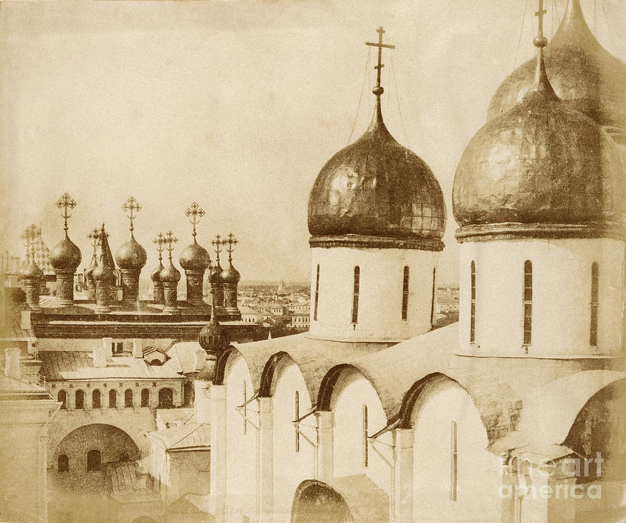 Kremlin, Moscow, Russia, 1852 Photograph by Getty Research Institute
