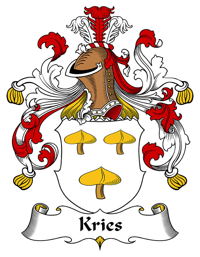 Kries Coat of Arms German Digital Art by Heraldry - Fine Art America