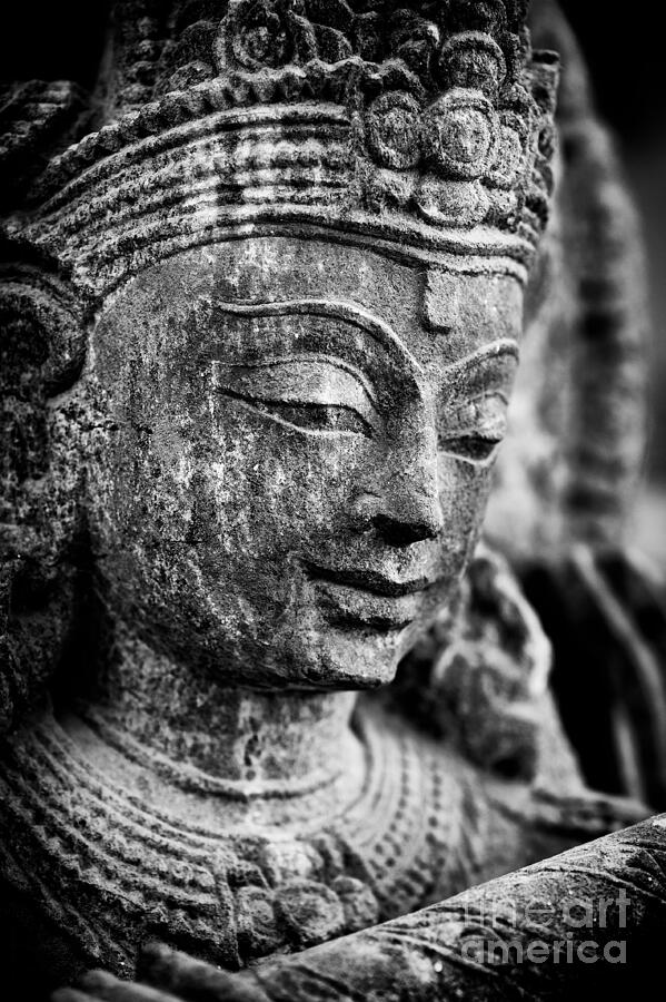 Avatar Photograph - Krishna Monochrome by Tim Gainey