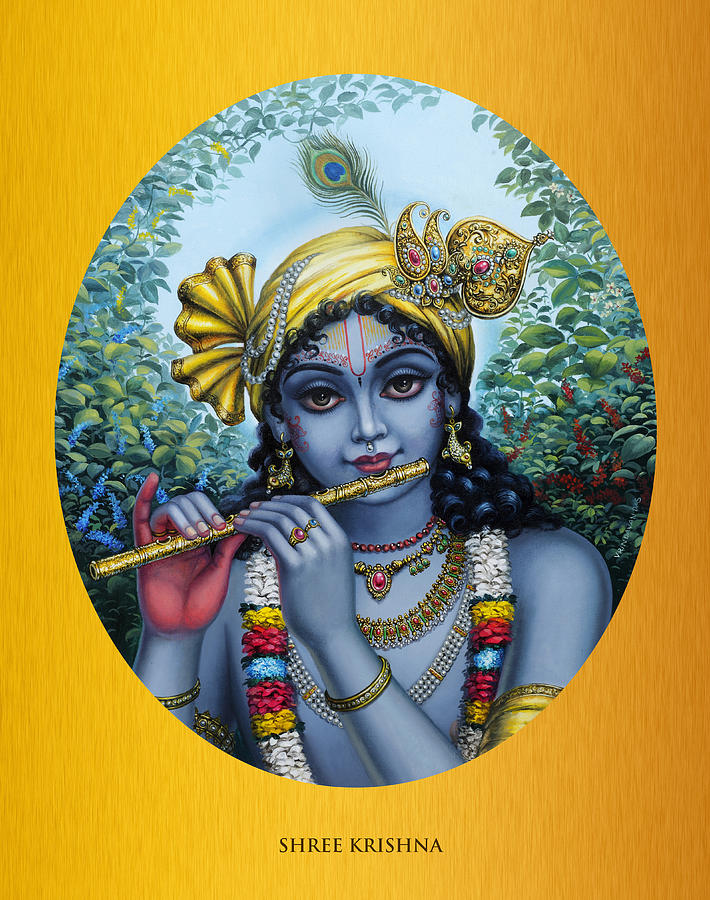 Krishna Painting by Vrindavan Das