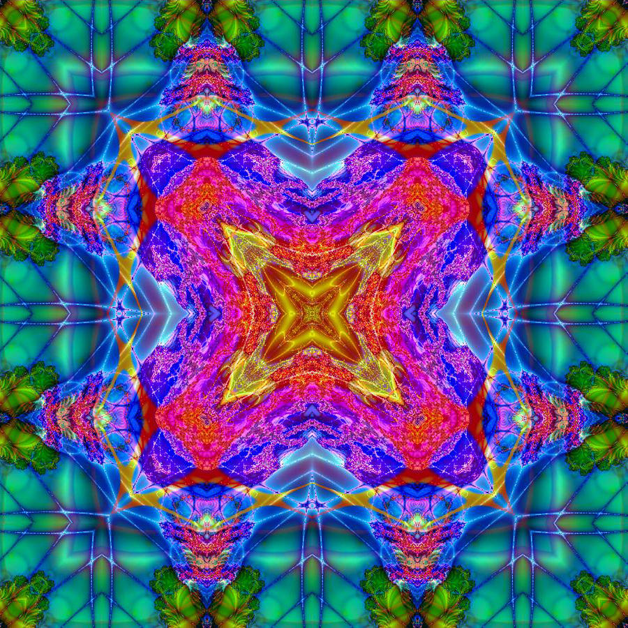 Krispy Kaleidoscope Digital Art by Charmaine Zoe