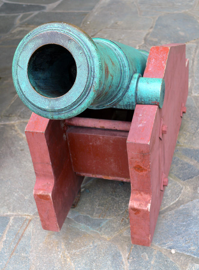 The Archbishops Residence Cannon Photograph by Carol Eliassen