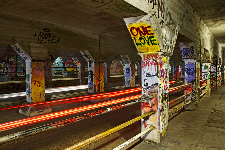 Krogg Street Tunnel Photograph by Steven Michael
