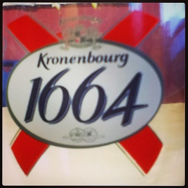 Beer Photograph - #kronenburg #1664 #beer #lager #glass by John Lowery-brady