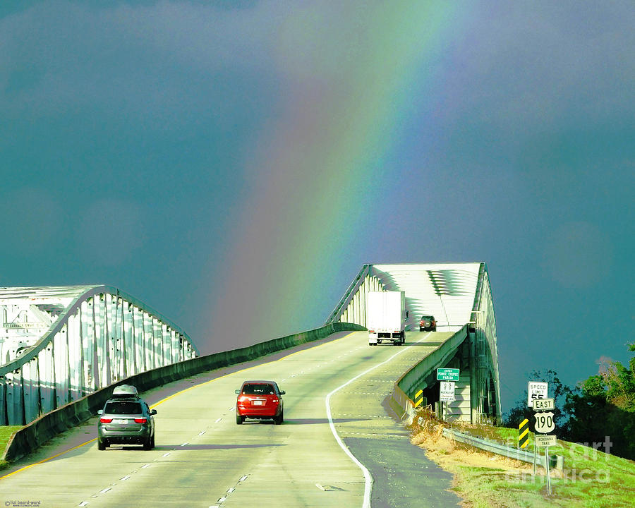 Krotz Springs Louisiana Rainbow  Photograph by Lizi Beard-Ward