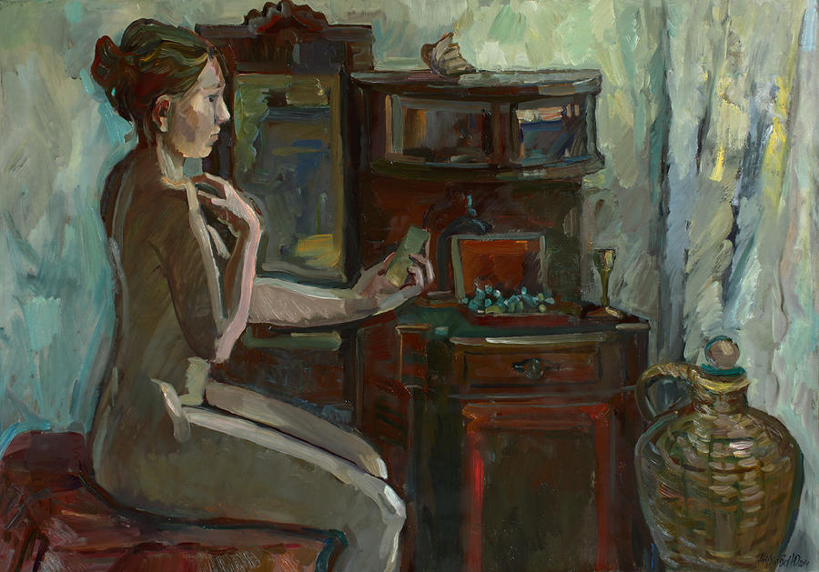 Ksenia Painting by Juliya Zhukova