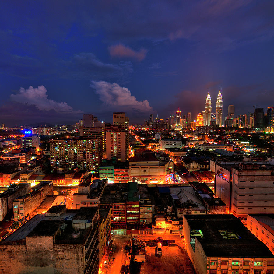 Kuala Lumpur - Blue Hour Photograph by Firdaus Mahadi