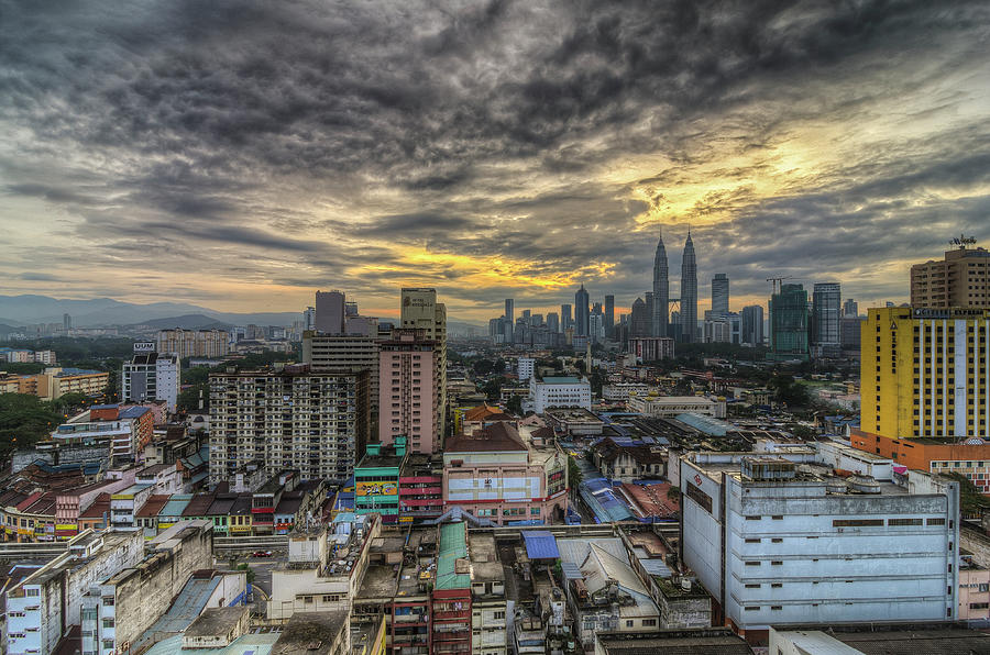 Kuala Lumpur Sunrise Photograph by Mohamad Zaidi Photography