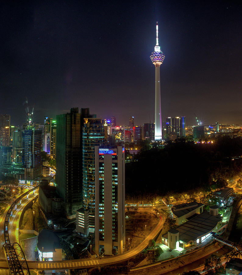 Kuala Lumpur Tower - Kuala Lumpur Photograph by Rithauddin Photographer