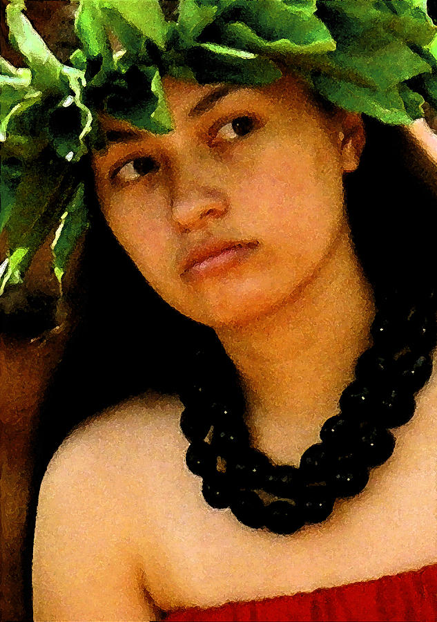 Kukui Nut Lei Photograph by James Temple