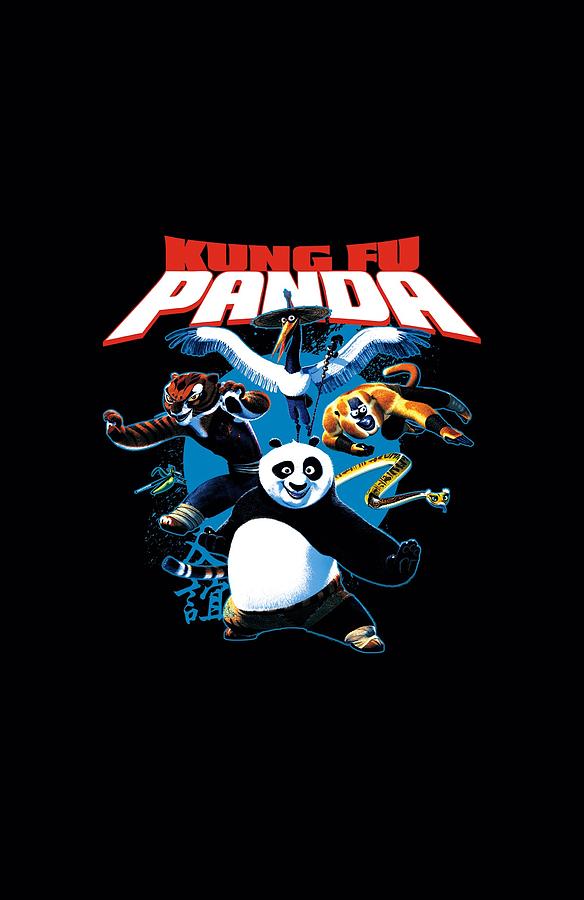 Kung Fu Panda - Kung Fu Group Digital Art by Brand A | Pixels