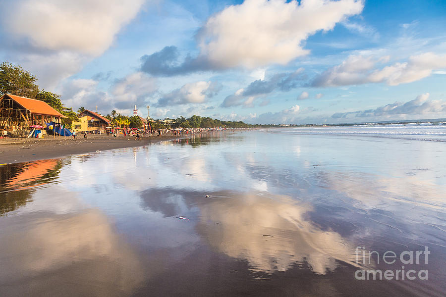 Kuta beach in Seminyak Photograph by Didier Marti
