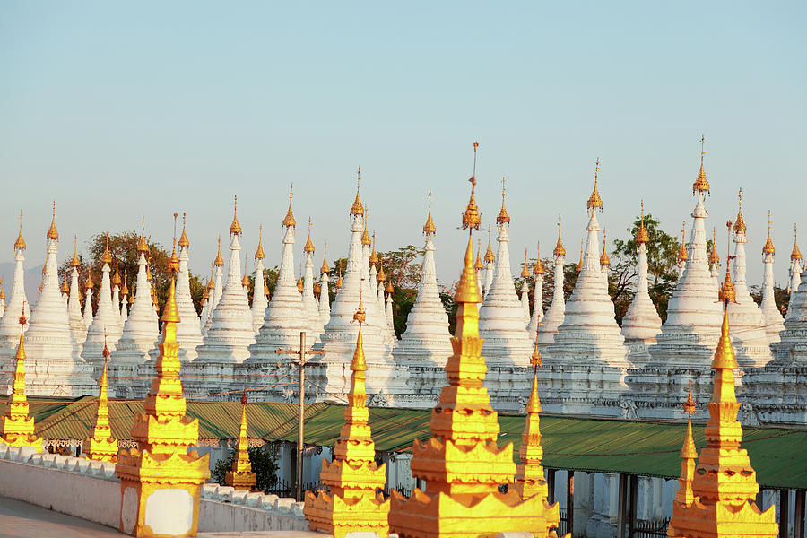 Kuthodaw Pagoda, Myanmar Photograph by Ivanmateev