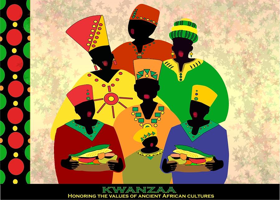 Kwanzaa Digital Art By James Mingo Fine Art America