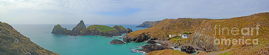 Kynance Cove Panorama Photograph by Chris Thaxter