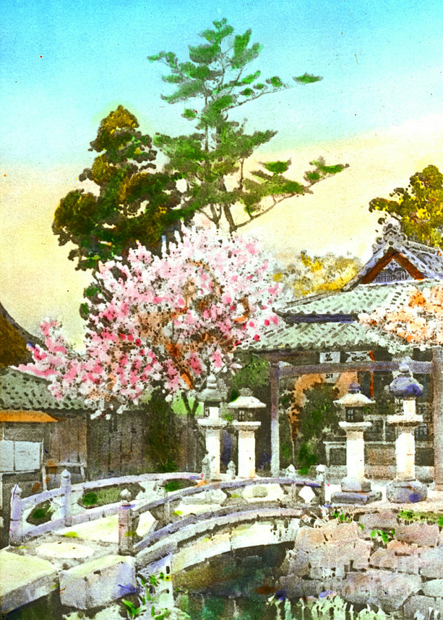 Kyomidzu Shrine 1908 Photograph by Padre Art