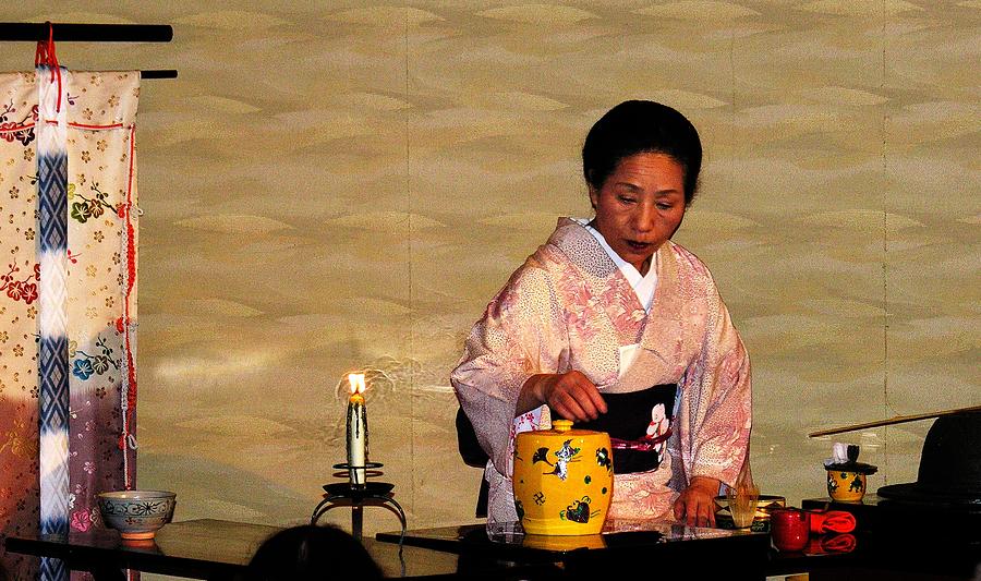 Kyoto - Tea Ceremony Photograph by Jacqueline M Lewis
