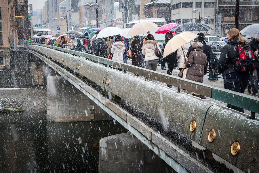 Kyoto Bridge Photograph by Randy Green