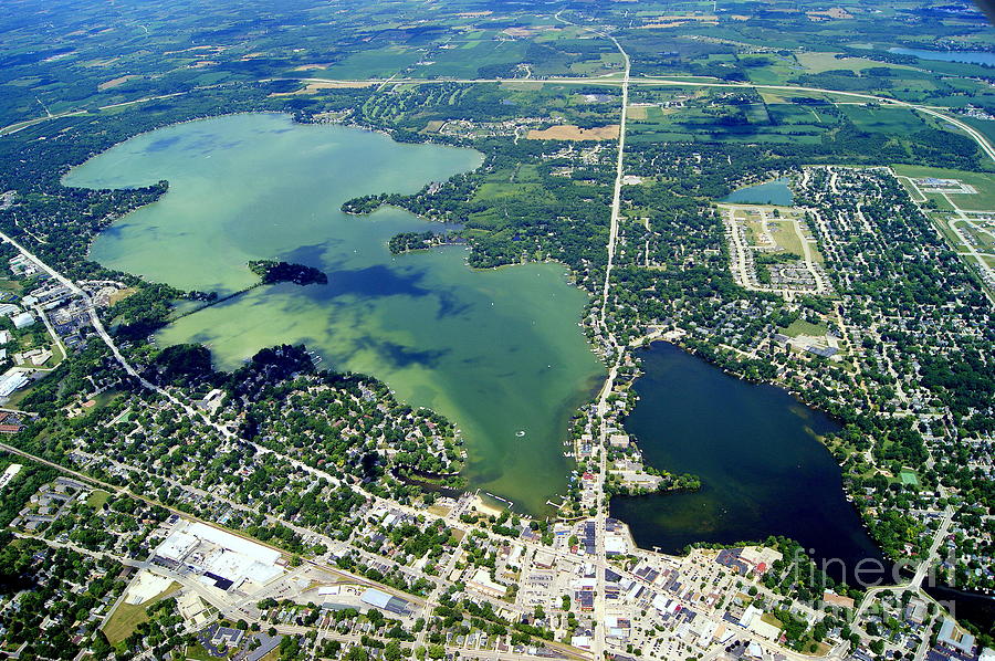 L-017 Lac La Belle Lake Waukesha County Wisconsin Photograph by Bill Lang