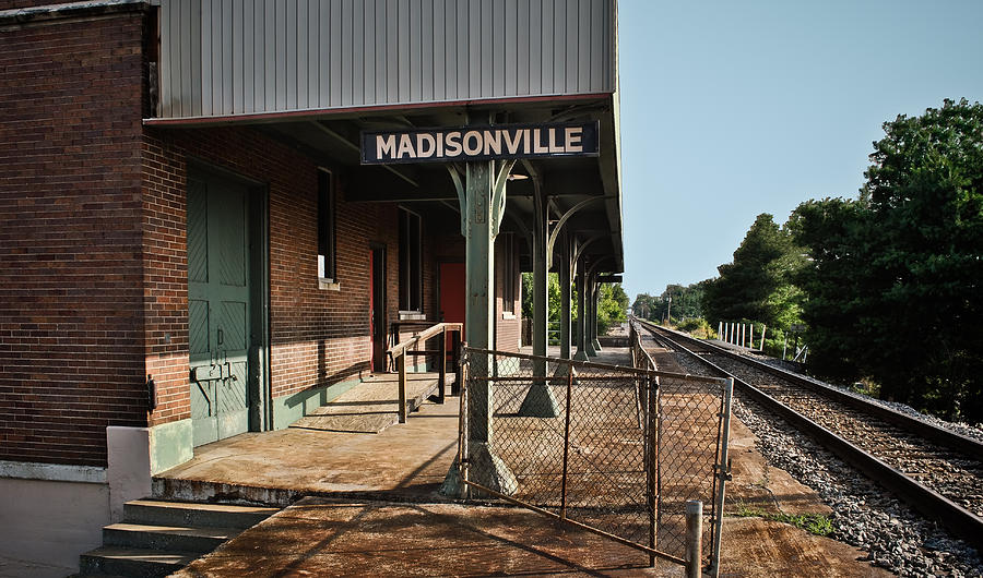 L and N Train Depot Platform Photograph by Greg Jackson