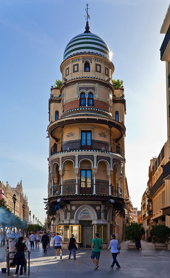 La Adriatica Building, Seville Photograph by Panoramic Images
