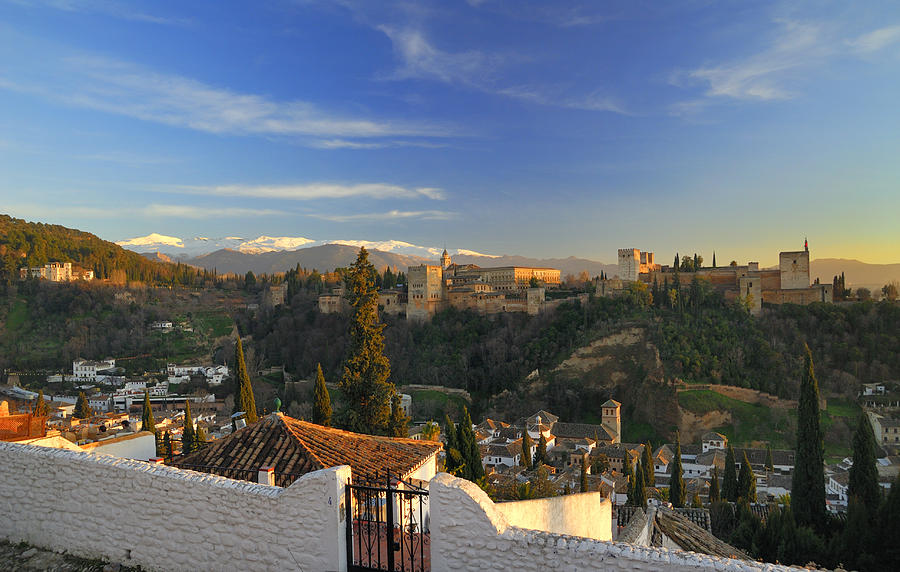 Architecture Photograph - La Alhambra Granada Spain by Guido Montanes Castillo