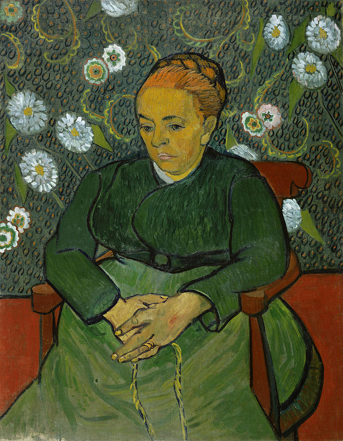 La Berceuse.  Portrait of Madame Roulin Painting by Vincent van Gogh