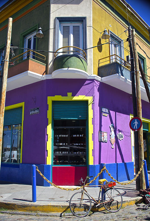 Architecture Photograph - La Boca Buenos Aires by Venetia Featherstone-Witty