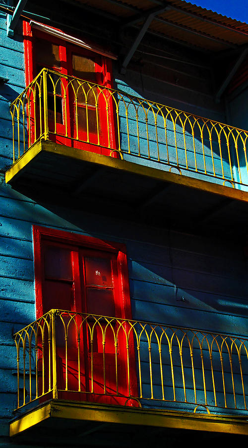 La Boca Painted Building Photograph by Theo OConnor