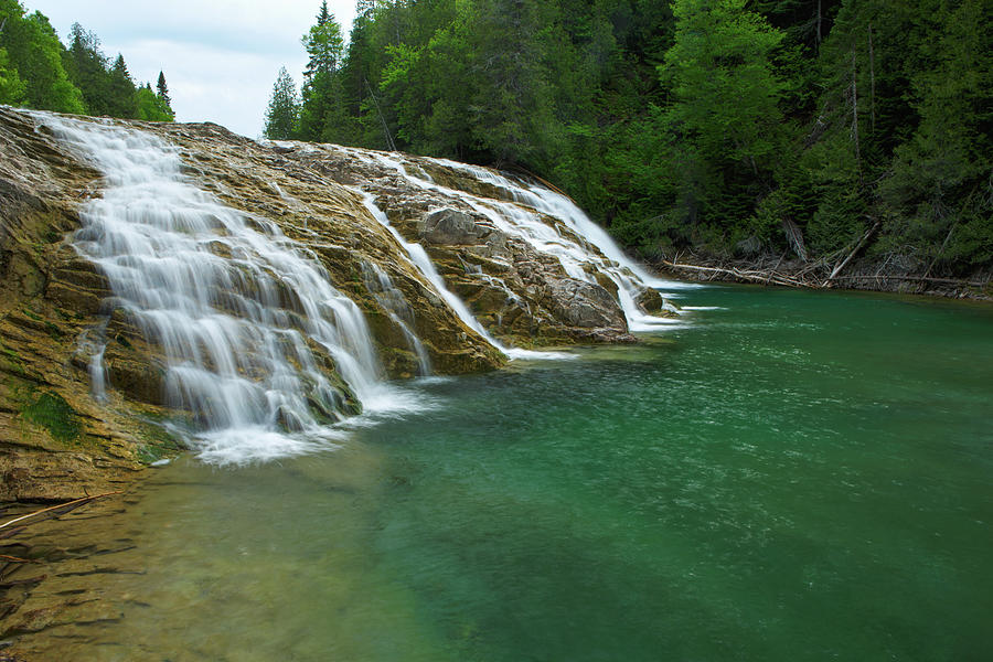 La Chute De La Rivière Du Portage Photograph by Laszlo Podor Fine Art America