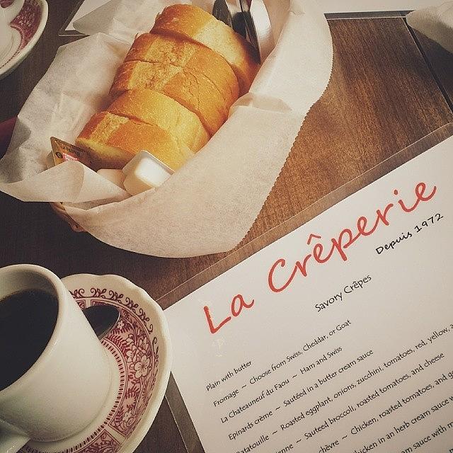 Coffee Photograph - La Creperie. #chicagogram #chicago by Kristin Hertko
