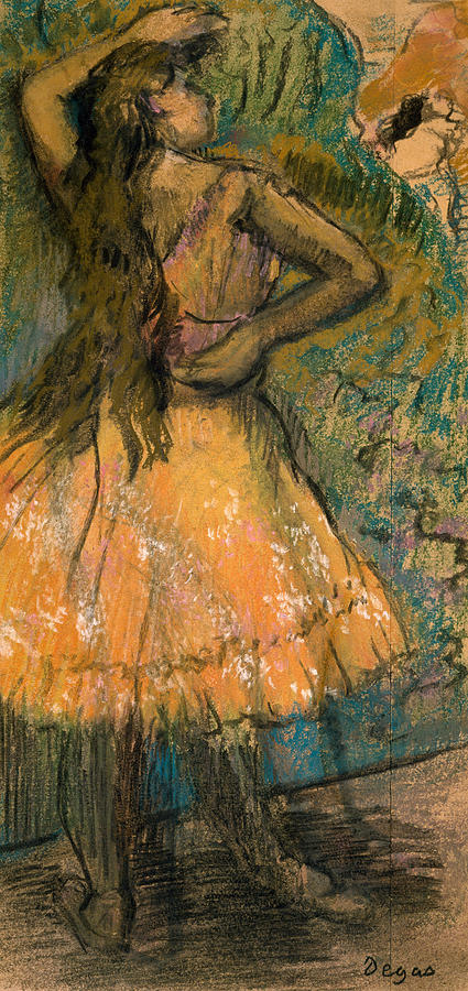 La Danseuse Painting by Edgar Degas - Fine Art America