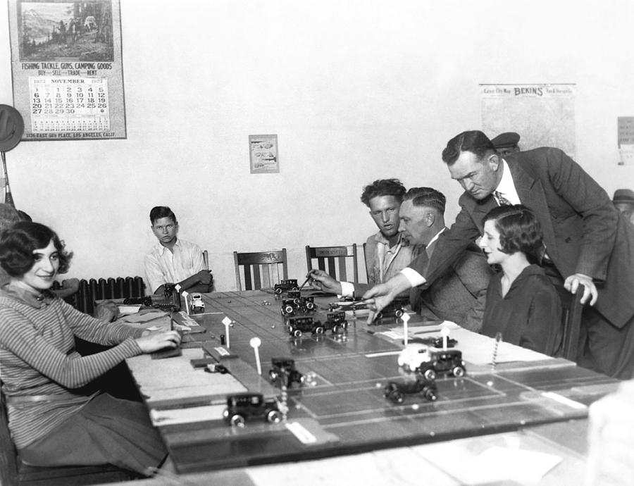 LA Drivers License Test Photograph by Underwood Archives