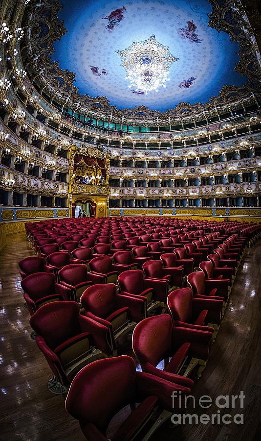 La Fenice Theatre Venice #1 Photograph by Paul and Helen Woodford