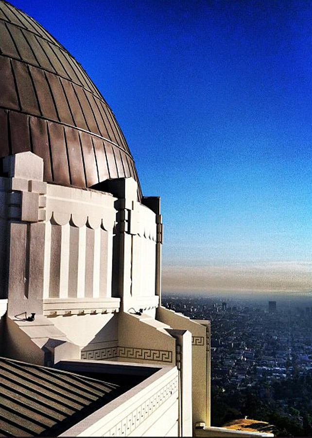 Los Angeles Photograph - LA Griffith Observatory afternoon by Gabe Arroyo